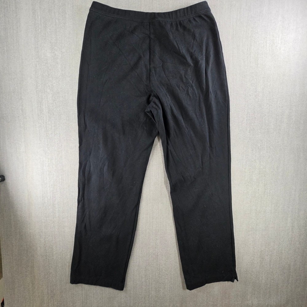 Preswick & Moore Petite Sport Leggings Womens PL Black Cotton Spandex Stretch‎